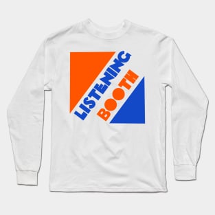 Listening Booth Record Store Long Sleeve T-Shirt